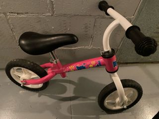 Bici sin pedales rosa