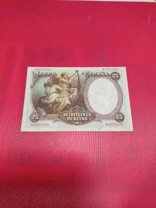 Billete 25 Pesetas Banco de España 1931