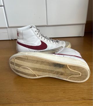 Nike Blazer Hombre Rojas Blancas