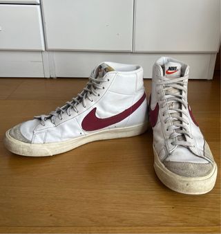 Nike Blazer Hombre Rojas Blancas
