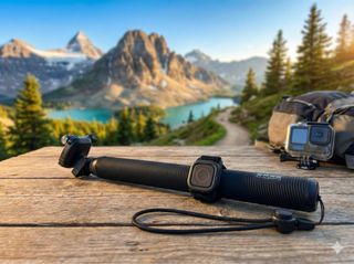 Palo selfie y mando GoPro original