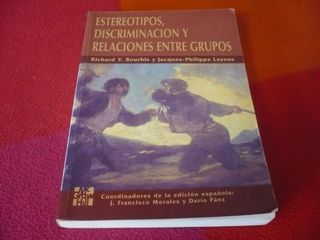 ESTEREOTIPOS DISCRIMINACION RELACIONES ENTRE GRUPO