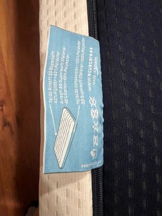 Colchón Cuna Ecus Kids 60x120 Antiplagiocefalia