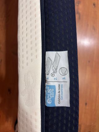 Colchón Cuna Ecus Kids 60x120 Antiplagiocefalia