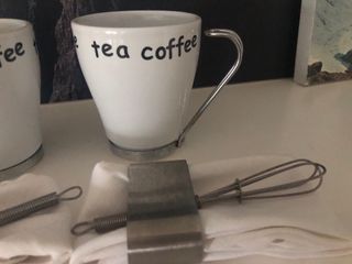 Juego 2 tazas té y café