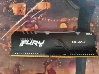 Módulo RAM Kingston Fury Beast DDR4 8GB 3200