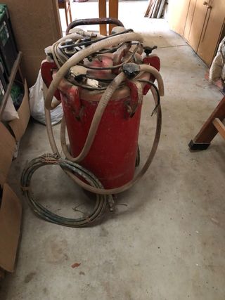 Máquina para gotelé