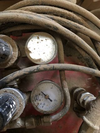 Máquina para gotelé