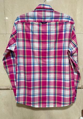 Camisa hombre cuadros multicolor La Española