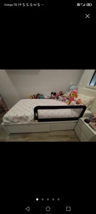 Cajones para cama MALM Ikea (200 cm)