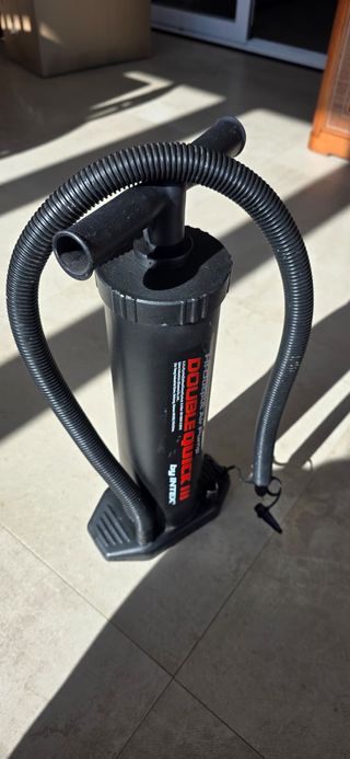 Inflador manual Intex Double Quick III