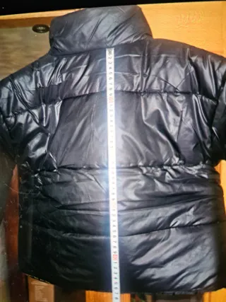 Chaqueta acolchada negra