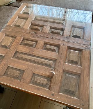 Mesa de centro de madera