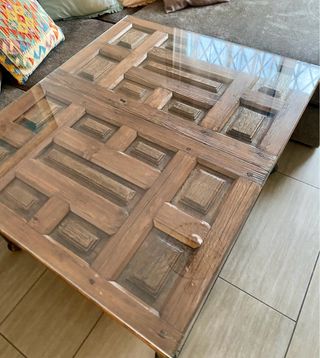 Mesa de centro de madera