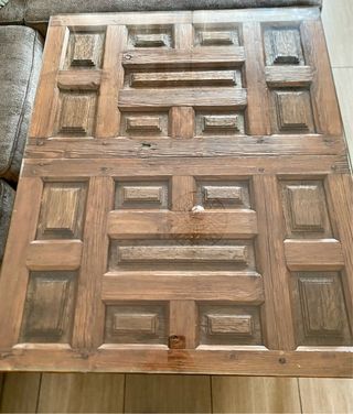 Mesa de centro de madera