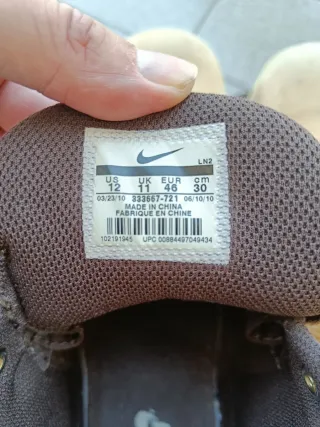 Scarpe Nike AVG Trekking Pelle Beige