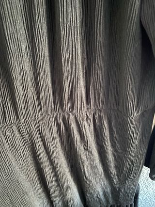 Vestido negro Mango talla grande