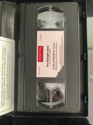 THE STRAIGHT STORY VHS DAVID LYNCH CAJA GRANDE