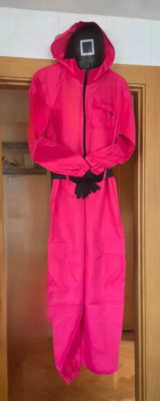 Disfraz Guardia Juego Calamar sim Triángulo Talla