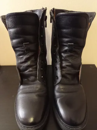 Botines Zara Negros Mujer