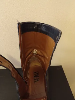 Botines Zara Negros Mujer