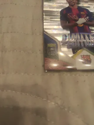 Carta Edición Limitada Jugador Firmada