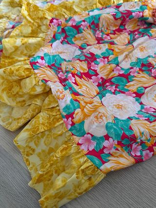 Vestito Hawaiano Carnevale Vintage