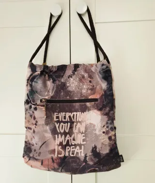 Mochila Anekke Beige y Marrón