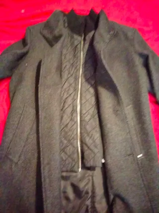 Abrigo de hombre gris