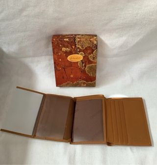 Cartera Salvadores Doble Billetera Marrón