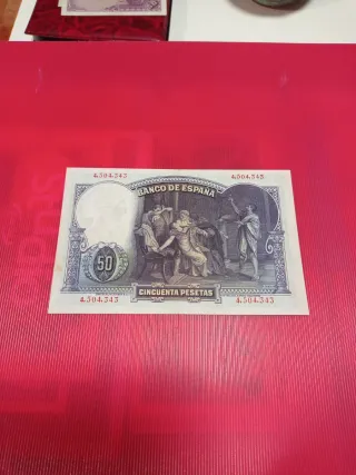 Billete 50 Pesetas Banco de España 1931
