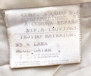 Falda Tweed Beige Alba Conde