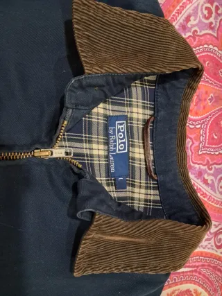 Chaqueta Polo Ralph Lauren Azul Marrón