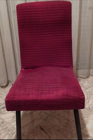 Set 2 poltrone vintage tessuto