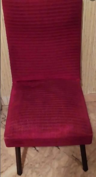 Set 2 poltrone vintage tessuto