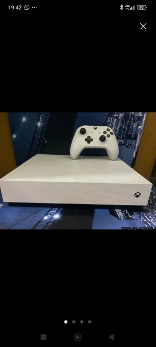 Xbox One S Digital Blanca