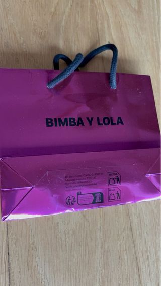 Bolsa de regalo Bimba y Lola morada