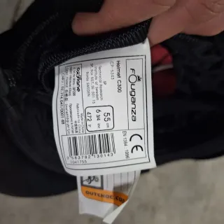 Casco de equitación negro