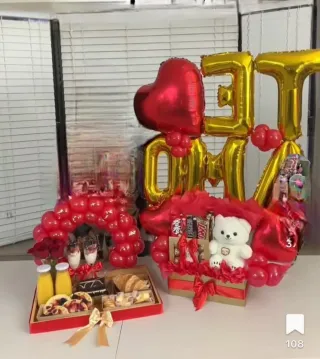 Ventas de arreglos y desayunos para el dia 14febre