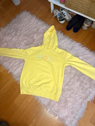 Sudadera Roxy niña amarilla