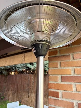 Calefactor exterior metal