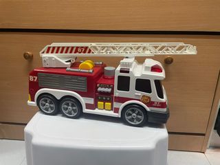 Camión de bomberos con luces y sonidos