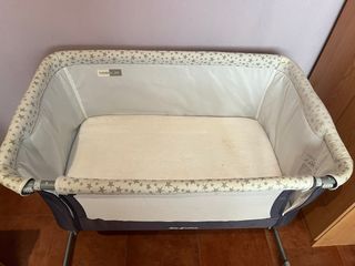 Culla Jane Babyside con stampa a stelle da pulire