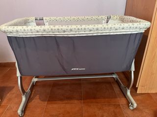 Culla Jane Babyside con stampa a stelle da pulire