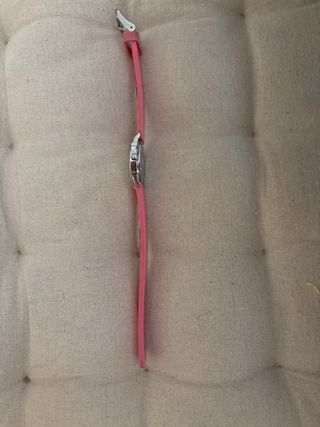 Reloj infantil rosa didactico. Aprender la hora