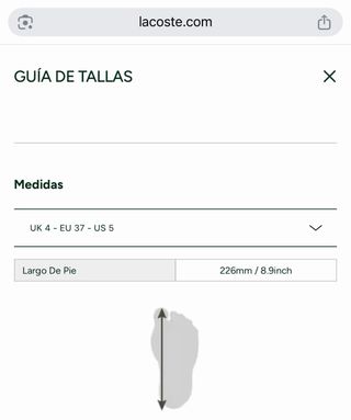 Zapatillas Lacoste niño talla 37 negras