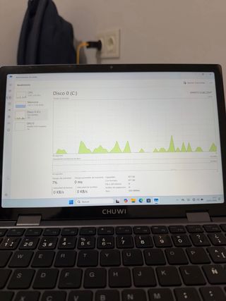 Portátil Chuwi Minibook X Gris/Negro