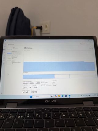 Portátil Chuwi Minibook X Gris/Negro