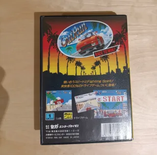 Outrun Mega Drive Sega