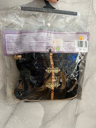 Disfraz Peste Negra Talla Única